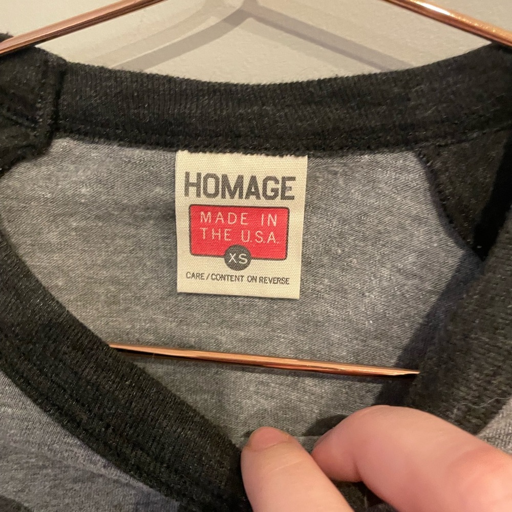 Homage Script Ohio Raglan Shirt - Picture 2 of 2